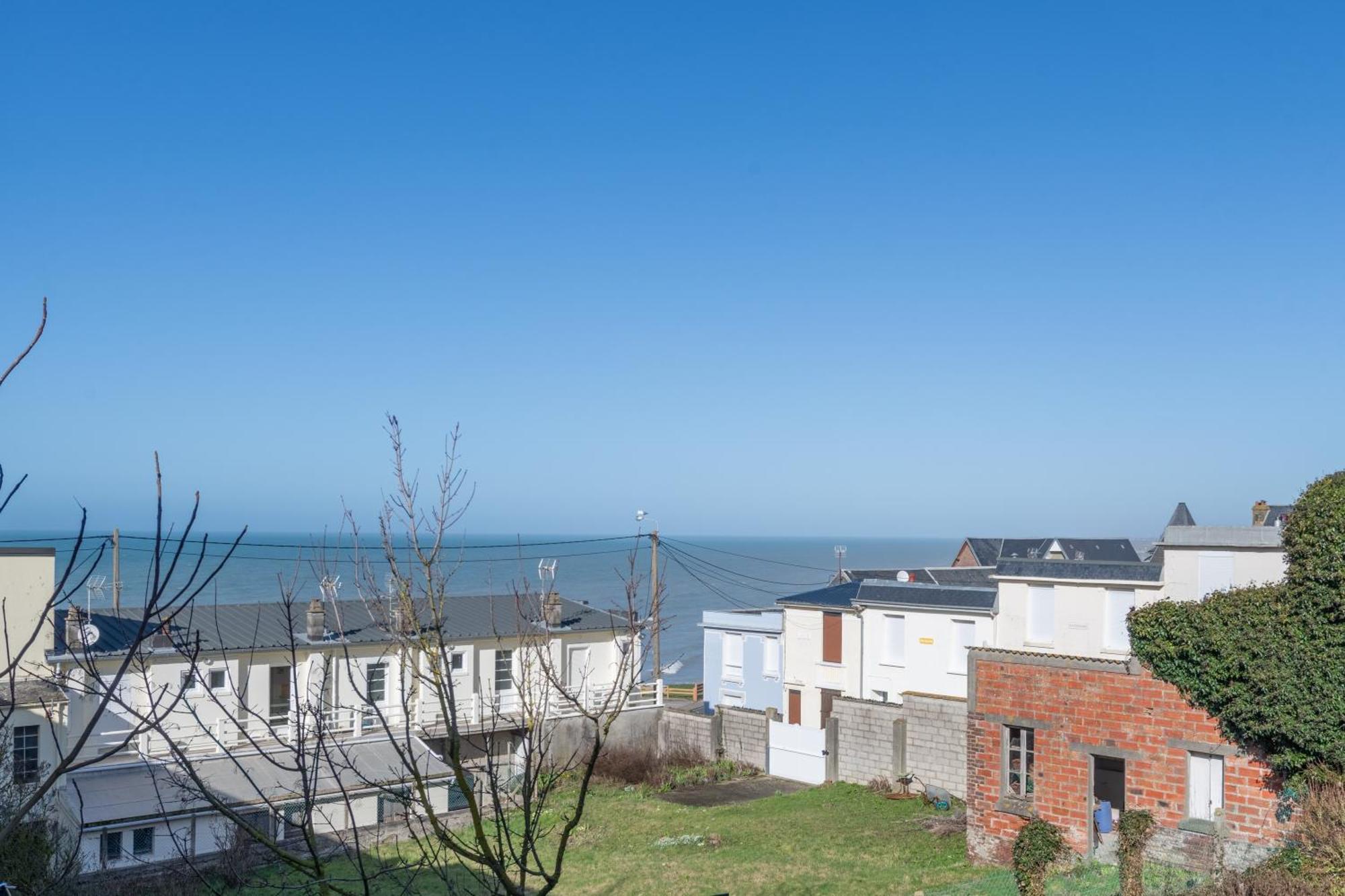 L'Echappee Bleue - Appt Pour 4 Vue Mer Ault Exterior foto